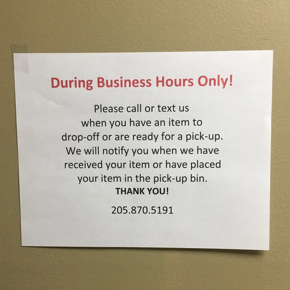 Contactless Delivery During Business Hours Only